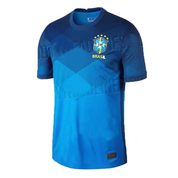 Thailande Maillot Football Brésil Exterieur 2020 Bleu